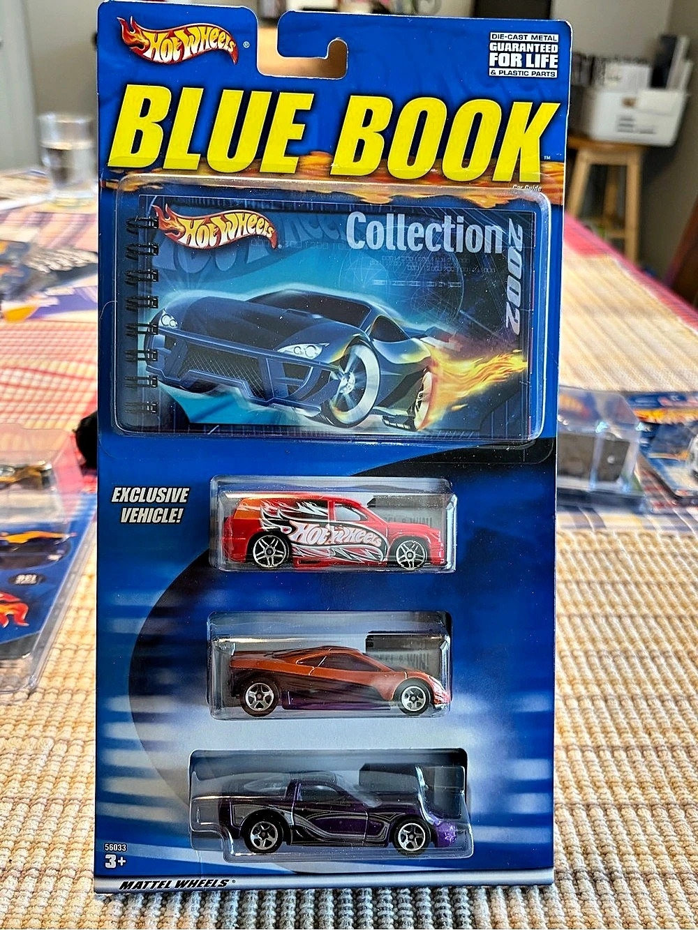 Hot Wheels Blue Book Collection 2002 3-Car Pack